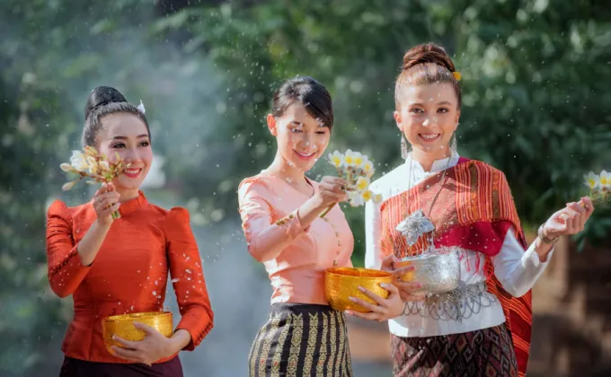 โรงแรมอนันตรา หัวหิน รีสอร์ท จัดงานเฉลิมฉลองเทศกาลสงกรานต์ประเพณีไทย