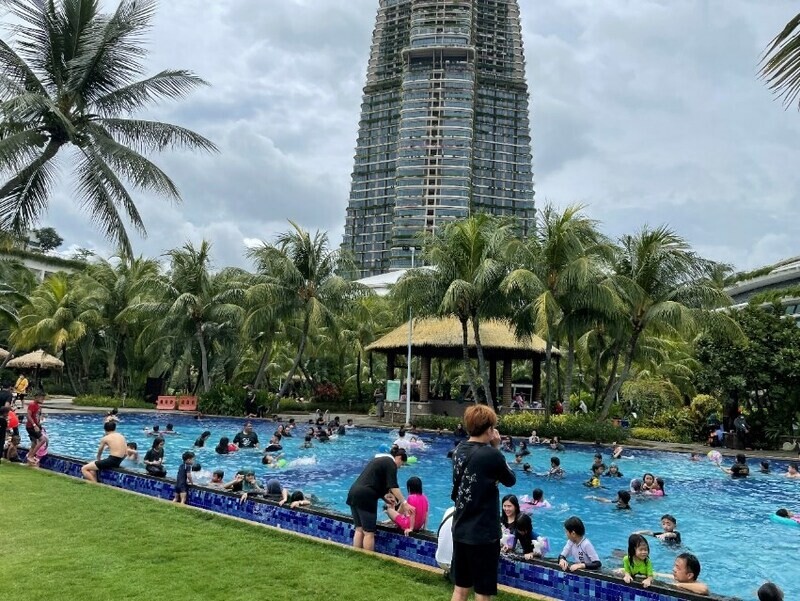 Country Garden Forest City in Johor Bahru becomes a popular destination as Malaysia's tourism industry rebounds