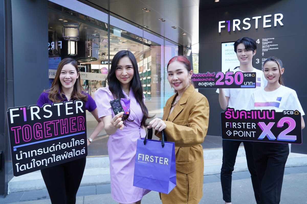 SCB Debit Mastercard and PLANET SCB launch "FIRSTER TOGETHER" campaign, featuring fantastic online and in-store discounts