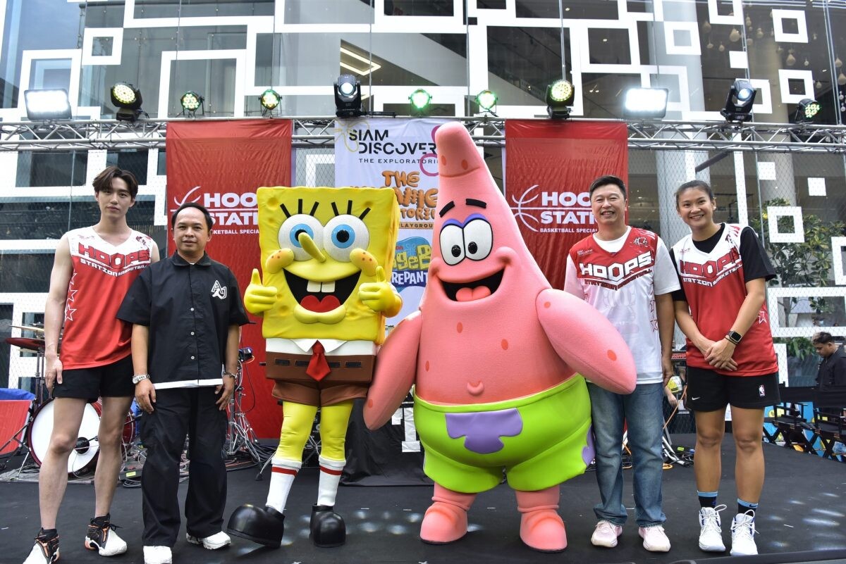 Siam Discovery organizes "Siam Discovery The Summer Exploratorium - Discovery Playground," a heat-beating campaign that gives visitors a special experience with SpongeBob
