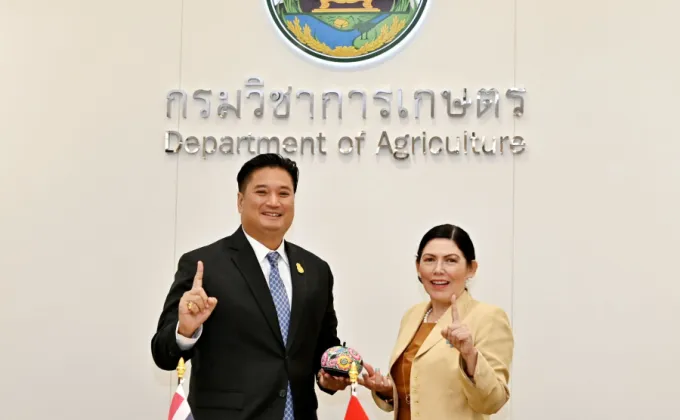 กรมวิชาการเกษตรกระชับความสัมพันธ์ไทย