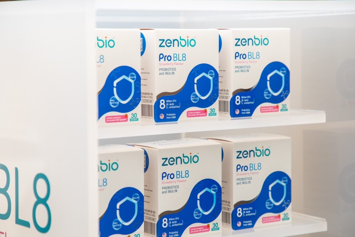 B. GRIMM Pharma รุกอุตสาหกรรมยาเวชภัณฑ์และผลิตภัณฑ์เสริมอาหารครบวงจร เปิดตัวบริษัท Zenbio ชูจุดแข็งผลิตภัณฑ์จากธรรมชาติ ตอบรับเทรนด์สุขภาพโตก้าวกระโดด
