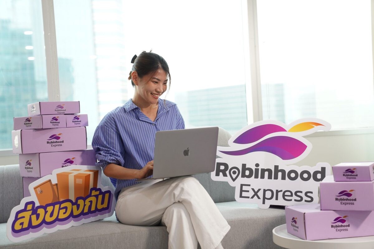 Robinhood เปิดให้บริการรับ-ส่งของ "Robinhood Express" อย่างเต็มรูปแบบแล้ววันนี้ ชูจุดเด่น "ส่งไว มั่นใจ ไรเดอร์มืออาชีพ ดูแล 24 ชั่วโมง"