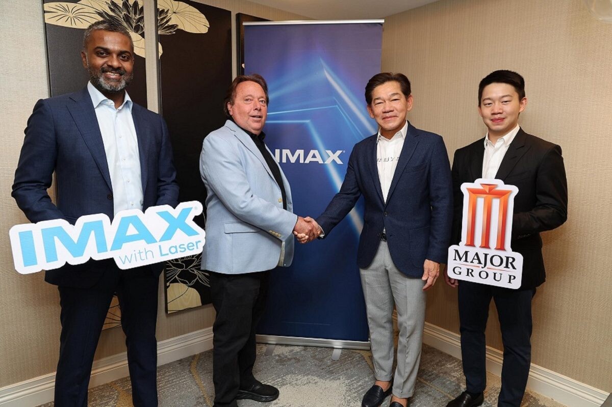 เมเจอร์ ซีนีเพล็กซ์ กรุ้ป ประกาศแผนความร่วมมือ IMAX Corp ครั้งใหญ่ กางแผน 3 ปี อัปเกรดเป็นระบบ IMAX with Laser ครบทุกสาขา