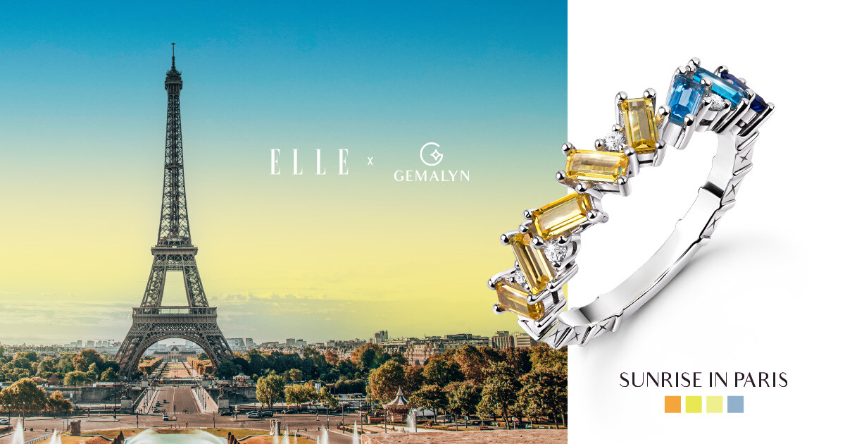 NGG JEWELLERY คอลาบอเรชั่น แบรนด์ระดับโลก ELLE สร้างคอลเลคชั่นสุดพิเศษ 'DE PARIS COLLECTION' เสนอความงดงามของท้องฟ้าแห่งมหานครปารีส ผ่านอัญมณีสุดล้ำค่า