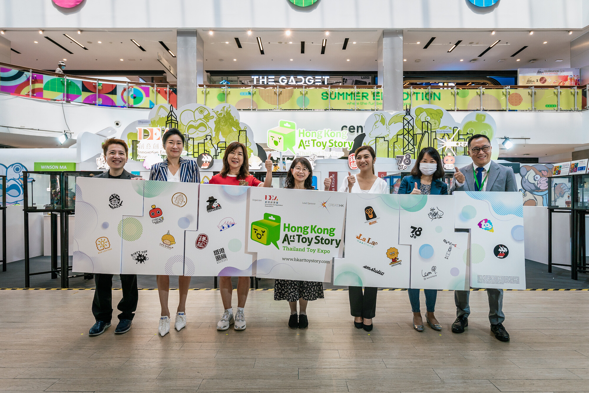20 Hong Kong artists attend Thailand Toy Expo 2023 with the Hong Kong Pavilion to specially welcome art toy fans