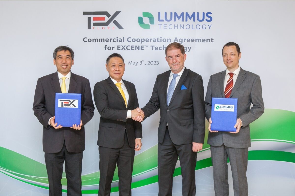 Texplore ประกาศความร่วมมือทางธุรกิจกับ Lummus Technology เพื่อการขายเชิงพาณิชย์ลิขสิทธิ์เทคโนโลยี EXCENE(TM) สำหรับผลิต HDPE เดินหน้าต่อยอดธุรกิจเทคโนโลยีสู่ตลาดโลก