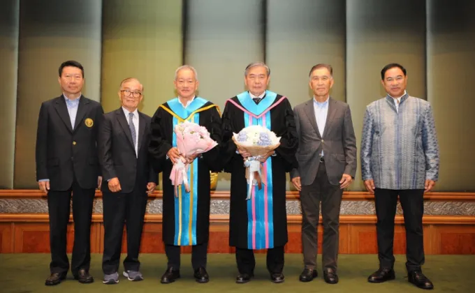 มหาวิทยาลัยหอการค้าไทย จัดงานเลี้ยงแสดงความยินดีแด่ดุษฎีบัณฑิตกิตติมศักดิ์