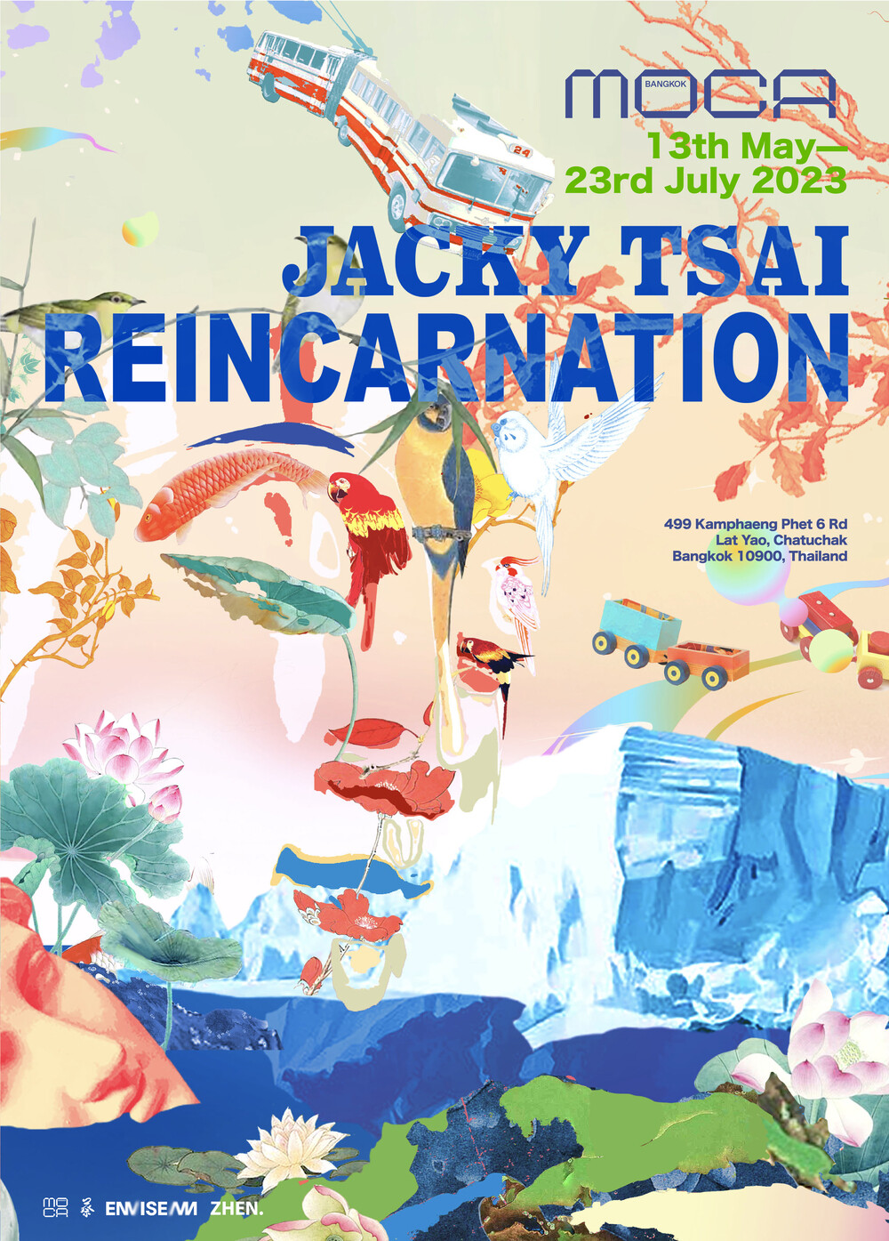 นิทรรศการ "Reincarnation" โดย Jacky Tsai ศิลปินชาวจีนผู้โด่งดัง โชว์เดี่ยวผลงานครั้งแรก ณ พิพิธภัณฑ์ศิลปะไทยร่วมสมัย MOCA BANGKOK เริ่มวันนี้ ถึง 23 กรกฎาคม 2023