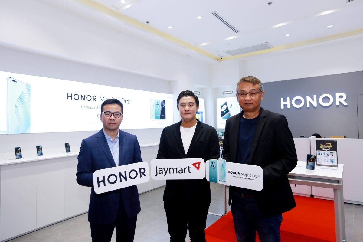 Jaymart เปิดตัว New Flagship HONOR Experience Store แห่งแรกในประเทศไทย ยกระดับประสบการณ์พรีเมียมแบบครบวงจร ณ เซ็นทรัลพระราม 2