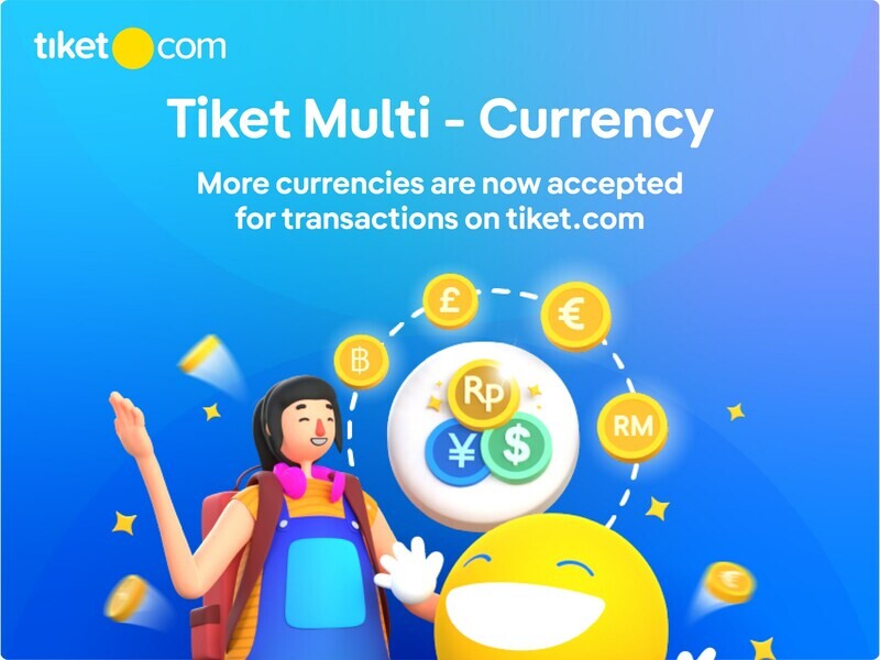 tiket.com ผู้ให้บริการท่องเที่ยวออนไลน์จากอินโดนีเซีย เปิดตัวฟีเจอร์ใหม่รองรับหลากหลายสกุลเงิน หวังกระตุ้นการทำธุรกรรมระหว่างประเทศ