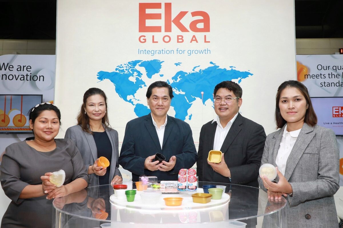 เอกา โกลบอล" ตอกย้ำศักยภาพจัดทัพนวัตกรรมบรรจุภัณฑ์ยืดอายุอาหาร ออกบูธในงาน THAIFEX - Anuga Asia 2023