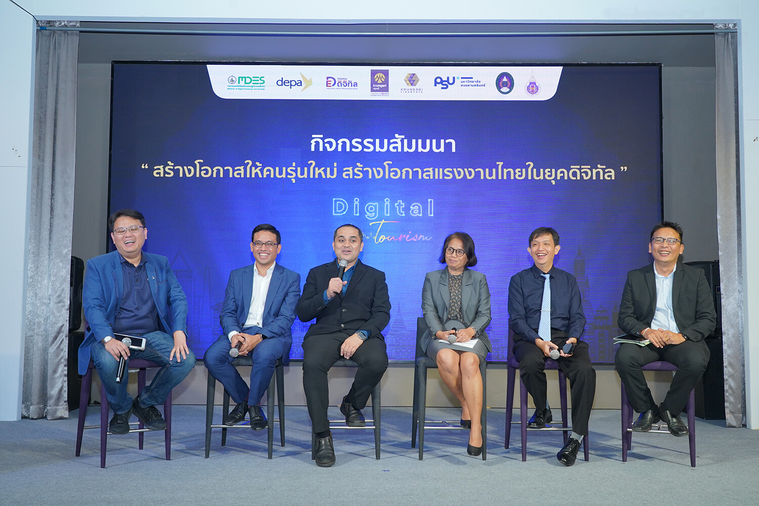 depa Joins with Partners Continue an Effort on Thai Tourism Recovery, Organizing Digital Proficiency Workshop and Short Courses for IT Developers at the Southern Roadshow