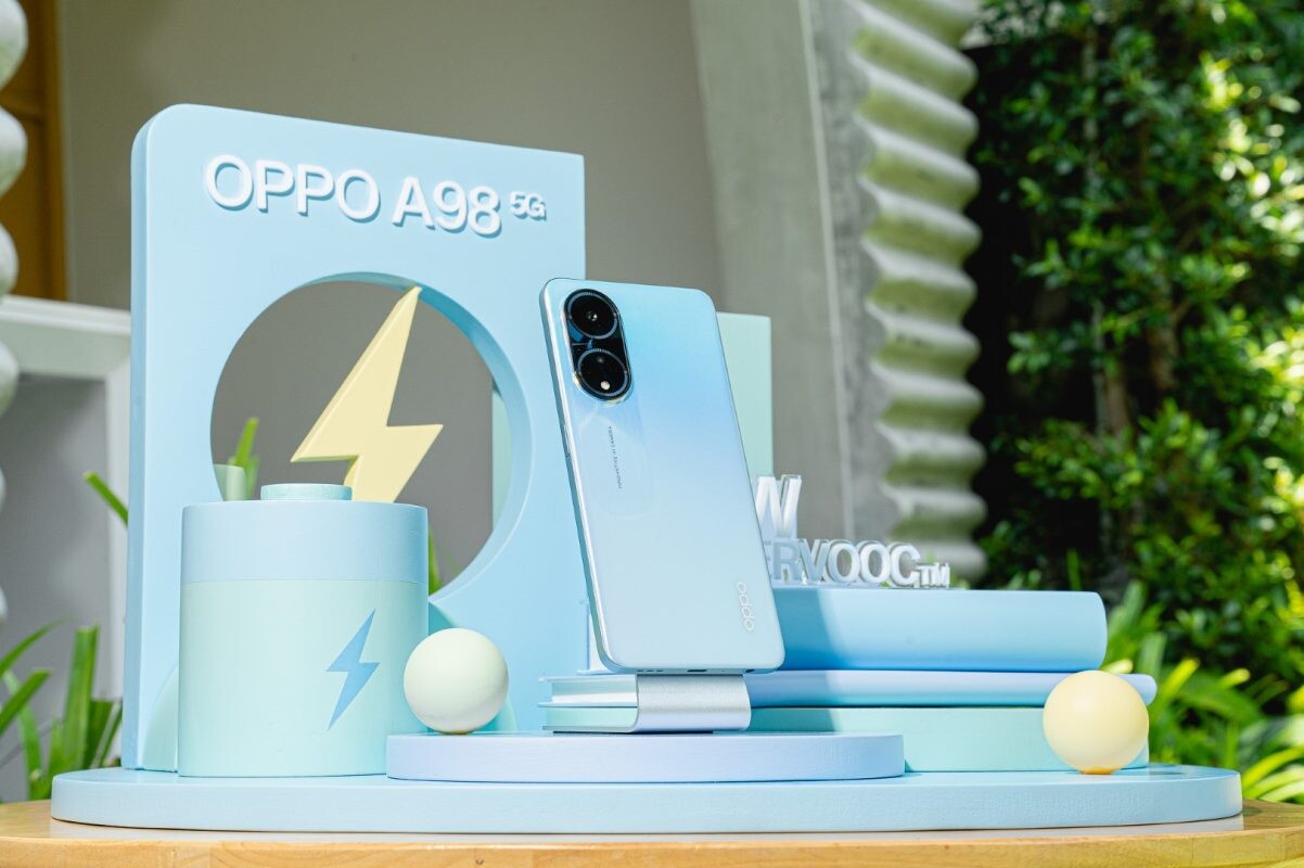 OPPO เปิดตัว "OPPO A98 5G" สมาร์ตโฟนที่ดีที่สุดจาก A Series ชาร์จไวไม่ช็อตฟีลด้วย 67W SUPERVOOC จอยทุกโมเมนต์ไปกับศิลปินสุดฮอตวง Proxie