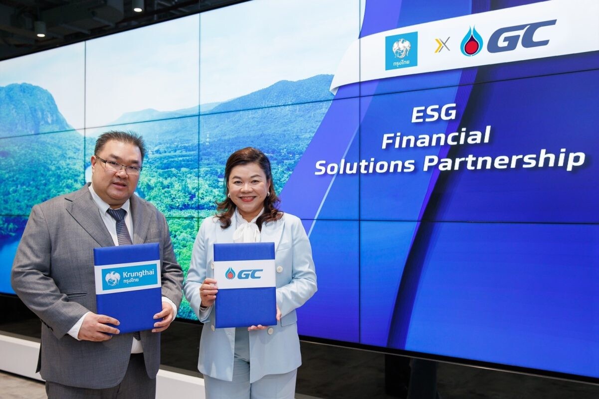 "กรุงไทย-GC" ตอกย้ำองค์กรความยั่งยืน เดินหน้าบริหารจัดการทางการเงินเชื่อมโยง ESG ตอบโจทย์ เป้าหมาย Together to Net Zero
