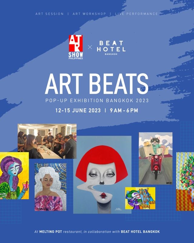 UPCOMING " ART BEATS " pop-up exhibition by ART SHOW PHILIPPINES