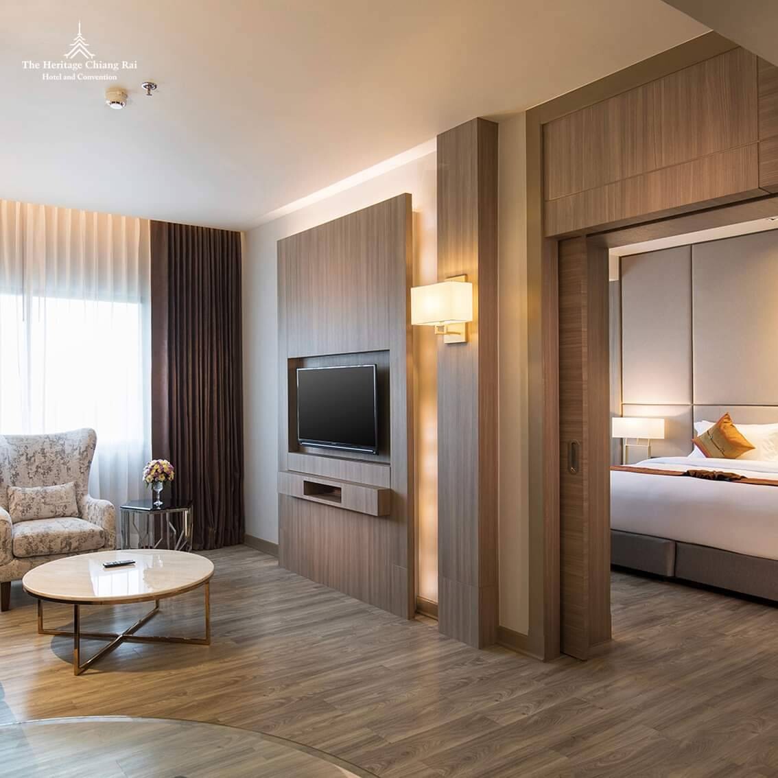พักผ่อนระยะยาว Staycation ที่โรงแรมเฮอริเทจ เชียงราย โฮเทล แอนด์ คอนเวนชั่น ด้วยราคาเริ่มต้นคืนละ 925 บาท
