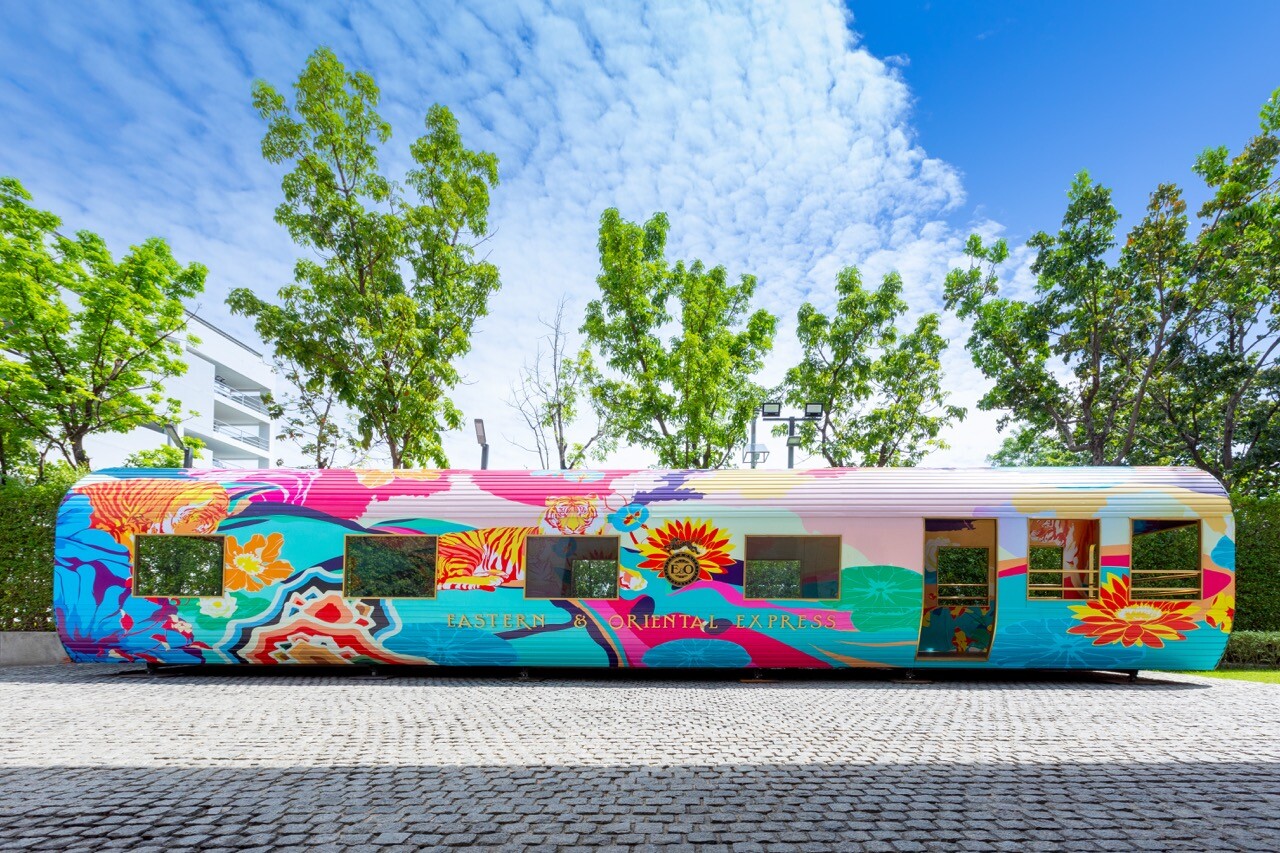 MOCA BANGKOK จัดแสดงผลงานศิลปะ "Tiger Express" เซอร์ไพรส์คนไทย! จำลองรถไฟ Eastern &amp; Oriental Express ลายพิเศษ ผลงานมาสเตอร์พีซชิ้นยักษ์ของ Jacky Tsai