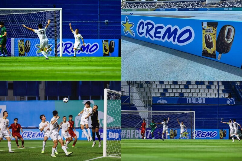 ไอศกรีม "ครีโม" สนับสนุนการแข่งขันฟุตบอล AFC U-17 Asian Cup มุ่งพัฒนากีฬา-ส่งเสริมโภชนาการ