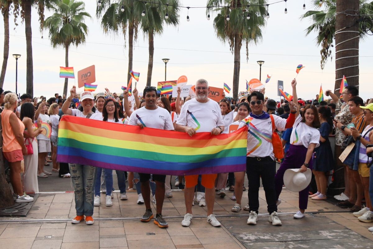 FWD ประกันชีวิต หนุนการจัดงาน Pattaya International Pride 2023 พร้อมเป็นส่วนร่วมขบวน Pride Parade สร้างสีสัน สนับสนุนทุกความหลากหลายและความเท่าเทียม