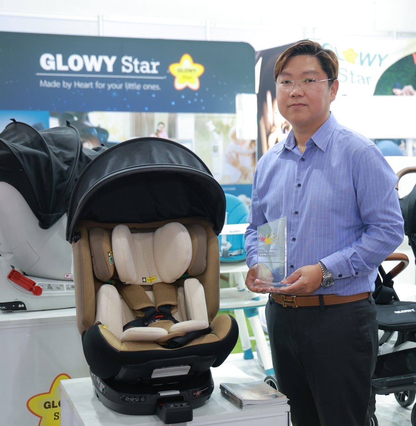 Glowy Star แบรนด์คนไทย ดังไกลทั่วโลก คว้ารางวัล "Innovation Award" 2023