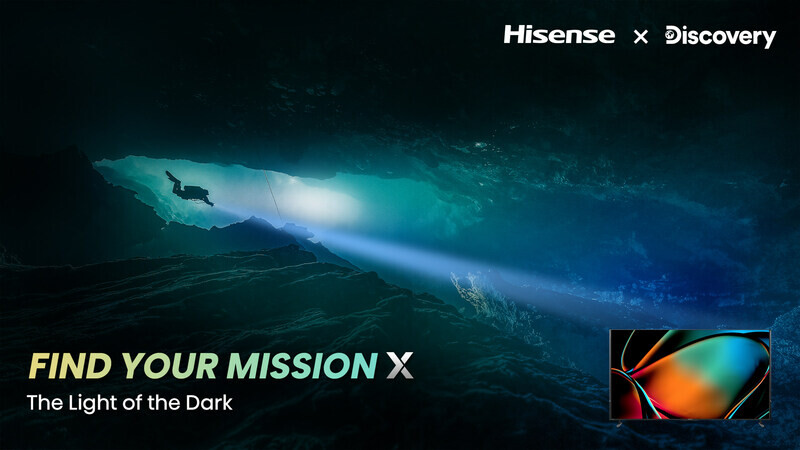 ไฮเซ่นส์ จับมือ ดิสคัฟเวอรี่ เปิดตัวแคมเปญ "Find Their Mission X" กระตุ้นจิตวิญญาณแห่งการสำรวจโลกใหม่