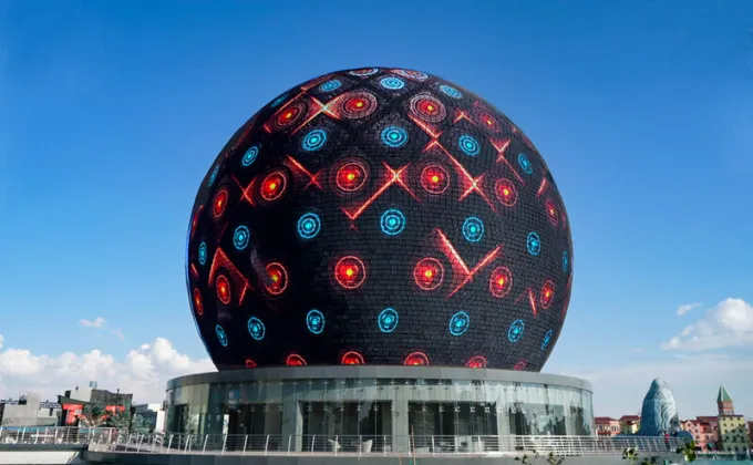 Giant LED Spherical Screens Amaze