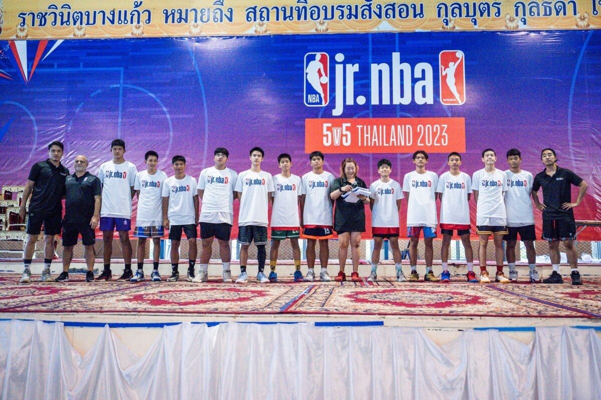JR. NBA เผยเยาวชนไทยที่ได้ร่วมทีม จูเนียร์เอ็นบีเอ ออลสตาร์ ไทยแลนด์ 2023 ร่วมแข่งขันในทัวร์นาเมนต์ JR. NBA 5x5