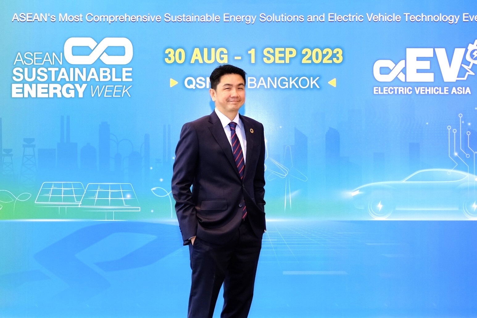 กระทรวงพลังงาน สมาคมยานยนต์ไฟฟ้า และ อินฟอร์มา มาร์เก็ตส์ นำทัพภาครัฐ - เอกชน จัดงาน ASEAN Sustainable Energy Week และ Electric Vehicle Asia 2023