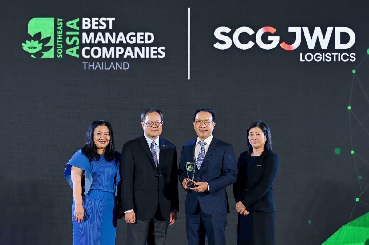 SJWD คว้ารางวัล Thailand Best Managed Company 2023 ปีที่ 2