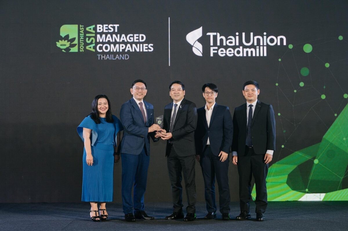TFM ปลื้มรับรางวัลใหญ่ "Thailand's Best Managed Companies" 2566 จากดีลอยท์ ตอกย้ำความเป็นผู้นำธุรกิจอาหารสัตว์น้ำในไทย