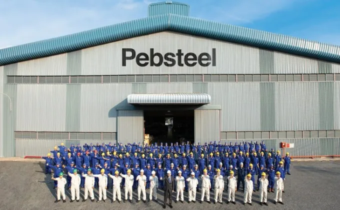 Pebsteel เป็นผู้นำในอุตสาหกรรมโครงสร้างเหล็กสำเร็จรูปอย่างต่อเนื่อง