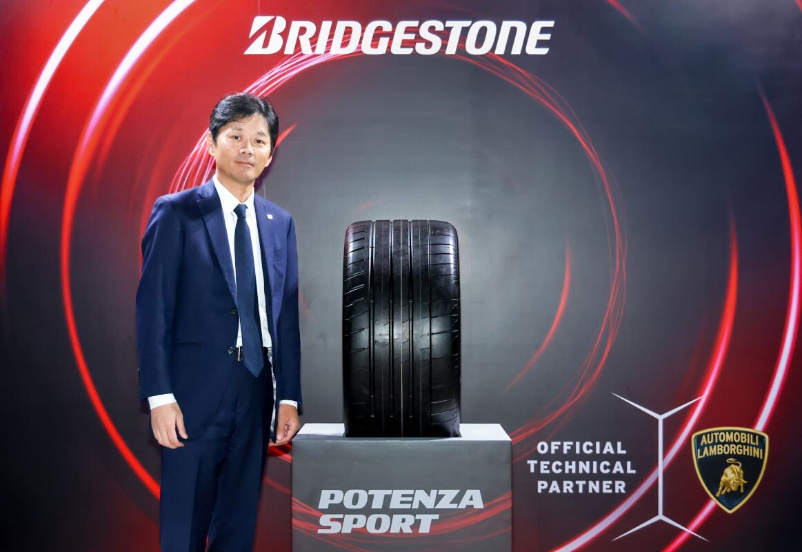 Bridgestone ร่วมกับ Lamborghini ในฐานะพันธมิตรร่วมพัฒนาด้านเทคนิคสำหรับยางสปอร์ตสมรรถนะสูง