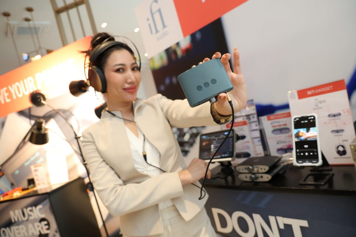 โซนิค วิชั่น ฉลองปีที่ 26 ผู้นำอาณาจักรเครื่องเสียงนำเข้าพรีเมียมอันดับหนึ่งของไทย เปิดตัวแบรนด์ "iFi Audio" อุปกรณ์เพิ่มประสิทธิภาพเสียง