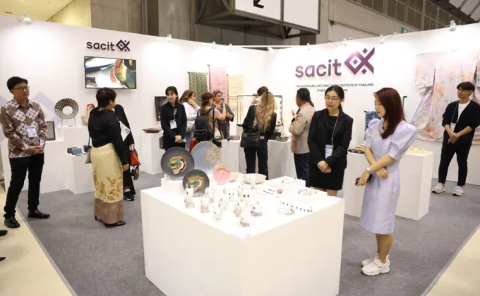 sacit ดัน Soft Power หัตถศิลป์ไทยในแดนปลาดิบ