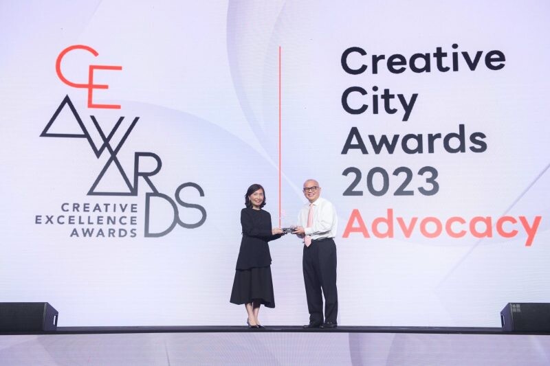 ริเวอร์ ซิตี้ แบงค็อก รับรางวัล "ความเป็นเลิศทางความคิดสร้างสรรค์ Creative City Awards" ประเภท "Advocacy Award"