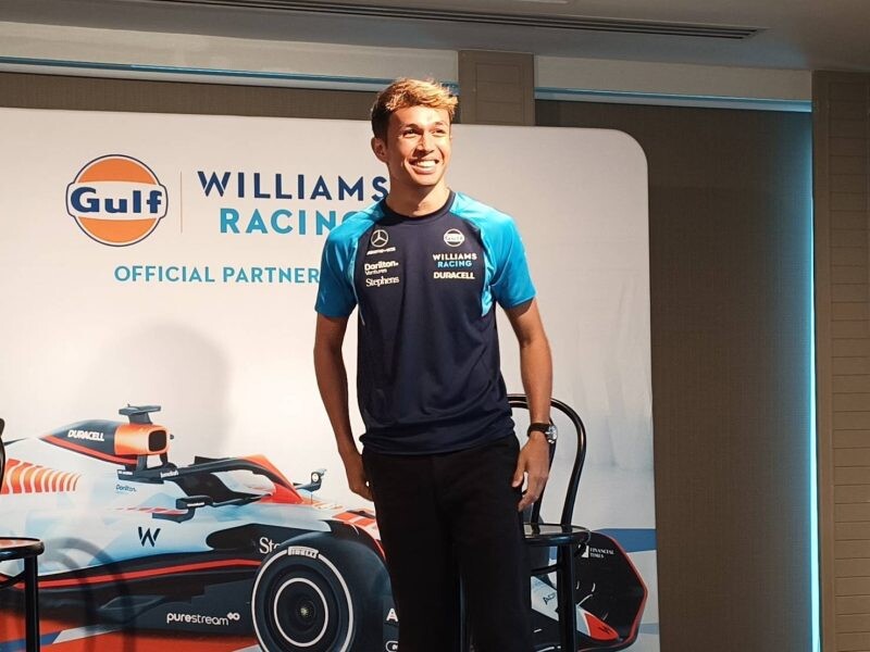 Gulf Oil ฉลองครบรอบ 5 ปีในประเทศไทย กับ Alex Albon นักแข่ง F1 ดาวรุ่งแห่ง ทีม Williams Racing