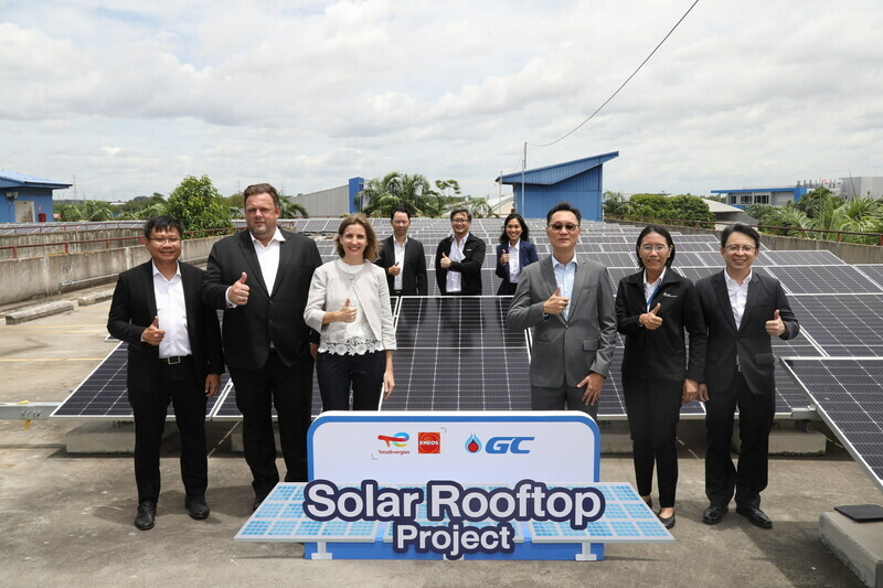 TotalEnergies ENEOS จับมือ PTTGC ร่วมเปิดโครงการผลิตไฟฟ้าจากพลังงานแสงอาทิตย์ Solar Rooftop ขนาด 6.7 เมกะวัตต์ ในประเทศไทย