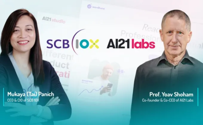 SCB 10X invests in AI21 Labs,