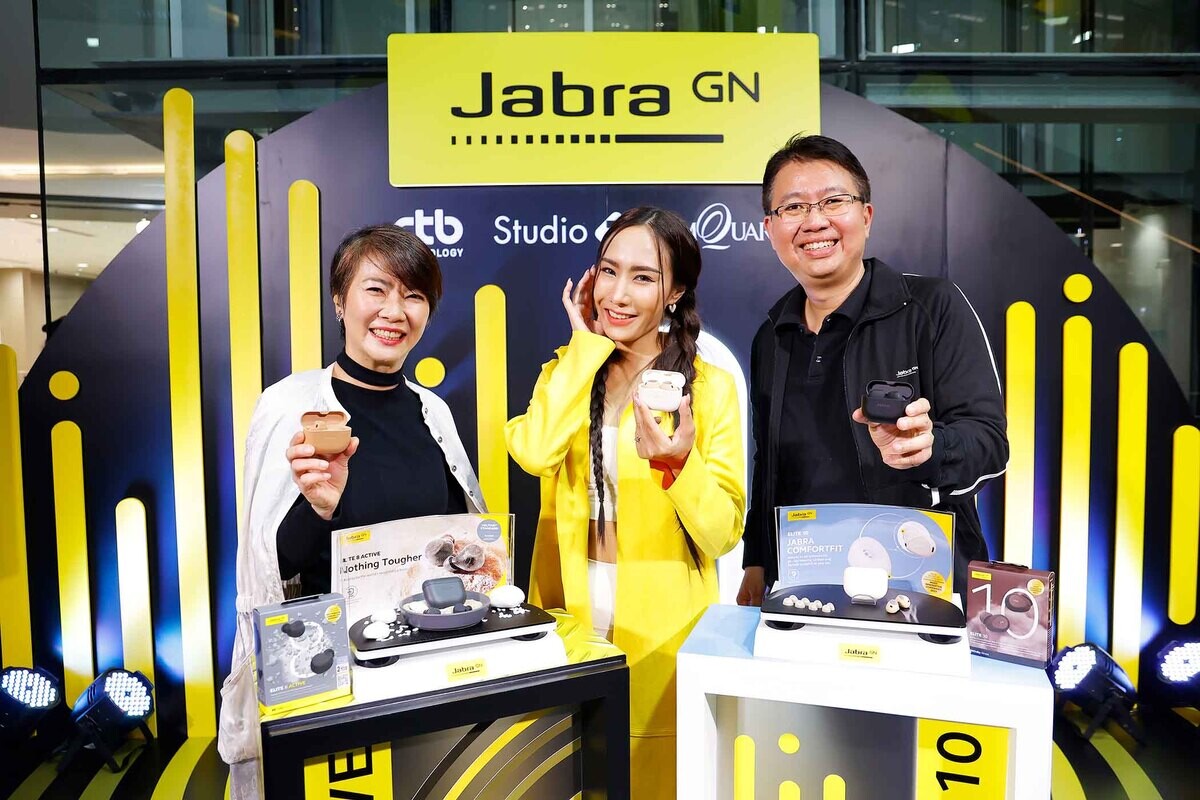 อาร์ทีบีฯ ผนึก Studio7 เปิดตัวหูฟัง True Wireless สองสุดยอดเรือธงจากแบรนด์ "จาบร้า" "Jabra Elite 10" และ "Jabra Elite 8 Active" รุกตลาดส่งท้ายปี 2566
