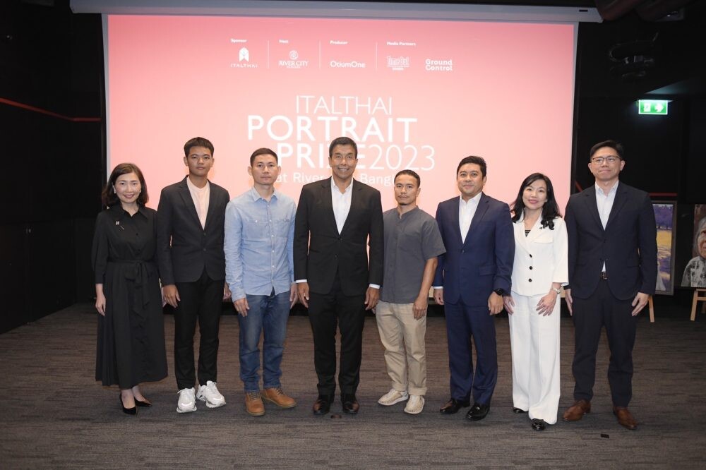 ริเวอร์ ซิตี้ แบงค็อก ร่วมกับ กลุ่มบริษัทอิตัลไทย จัดงานประกาศผลรางวัล "Italthai Portrait Prize 2023" การแข่งขันประกวดภาพวาดพอร์ตเทรตระดับชาติ