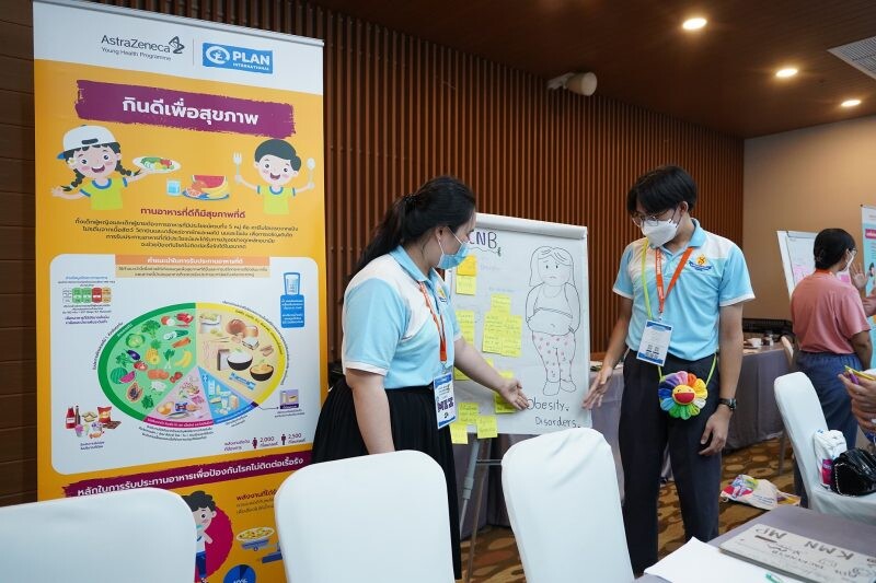 AstraZeneca and Plan International Thailand host '2023 Young Health Programme NCD Seminar' Empowering Thai Youths to Prevent Non-Communicable Diseases