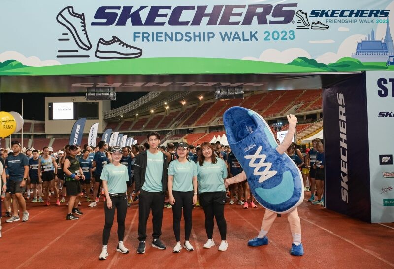สเก็ตเชอร์ส ปิดฉากความสำเร็จกิจกรรมเดินวิ่งแห่งปี "SKECHERS FRIENDSHIP WALK 2023" กับผู้เข้าร่วมกว่า 3,500 คน