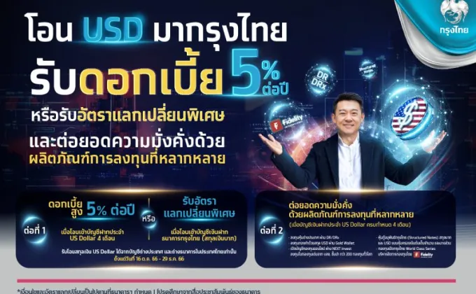 ข่าวประชาสัมพันธ์ธนาคารกรุงไทยเพิ่ม | Newswit