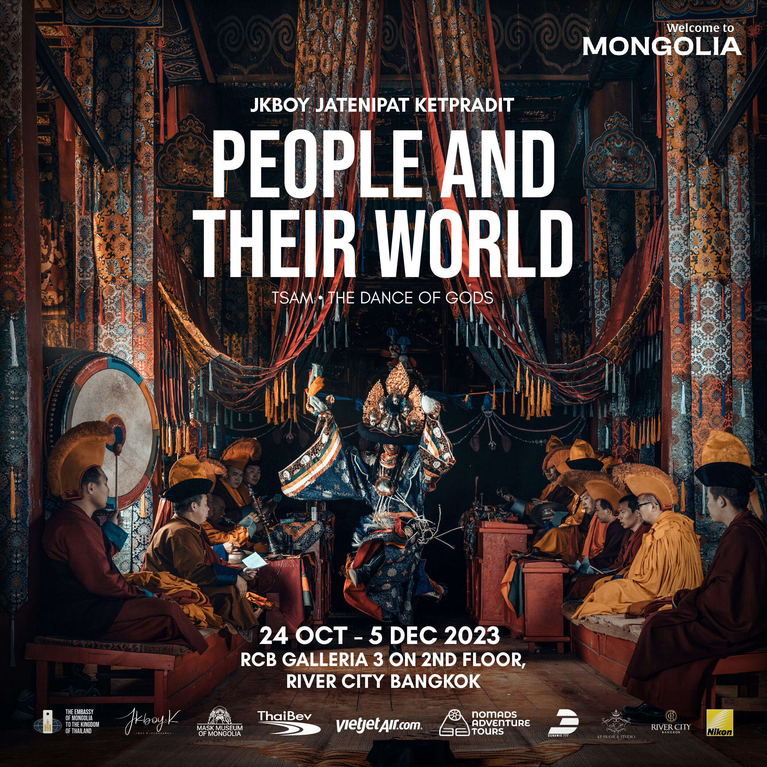 People and Their World: Tsam - The Dance of Gods นิทรรศการภาพถ่ายอันเปี่ยมด้วยมนต์ขลังโดย JKboy l Welcome to Mongolia และ ริเวอร์ ซิตี้ แบงค็อก