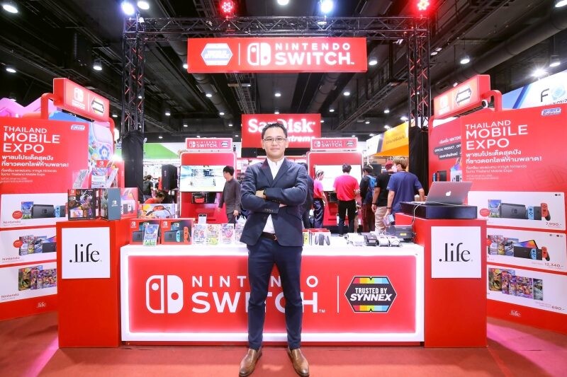 ซินเน็คฯ ลุยต่อเนื่อง นำ Nintendo Switch by Synnex ร่วมงาน "TME2023" มหกรรมมือถือสุดยิ่งใหญ่แห่งปี