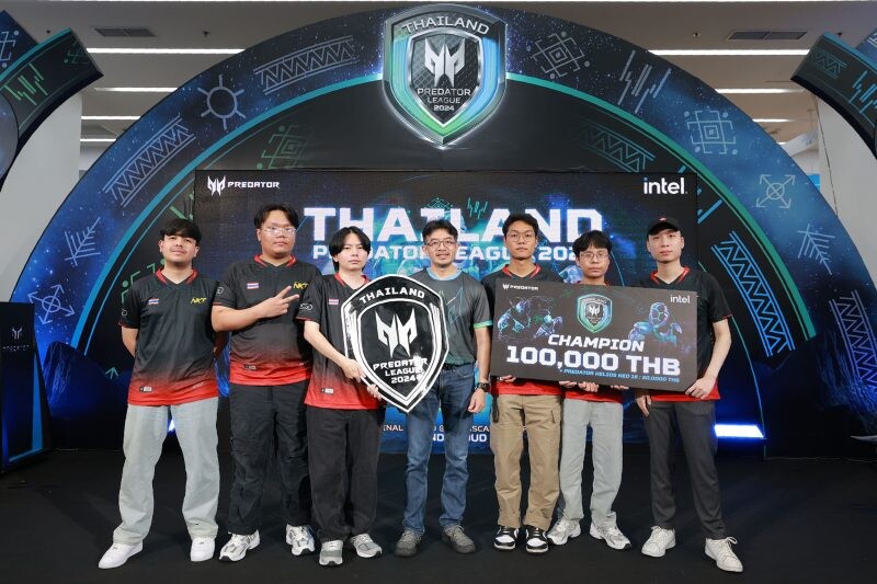 ทีม NKT คว้าตำแหน่งแชมป์ "Thailand Predator League 2024" พร้อมตั๋วบินลัดฟ้าสู้ศึกที่ ฟิลิปปินส์ ร่วมชิง 15 ล้านบาท