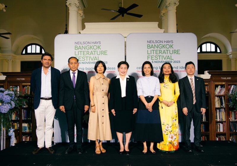 เปิดงานเทศกาลวรรณกรรมนานาชาติ "Neilson Hays Bangkok Literature Festival 2023"