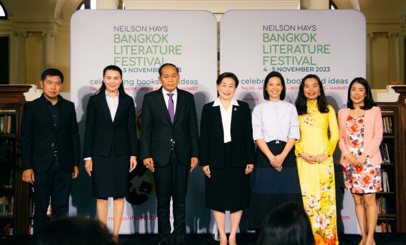 เปิดงานเทศกาลวรรณกรรมนานาชาติ "Neilson Hays Bangkok Literature Festival 2023"