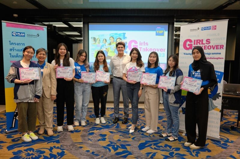 AstraZeneca Collaborates with Plan International and 4 Other World-Class Organisations in Continuing Girls Take Over Activity to Mark the International Day of the Girl Child